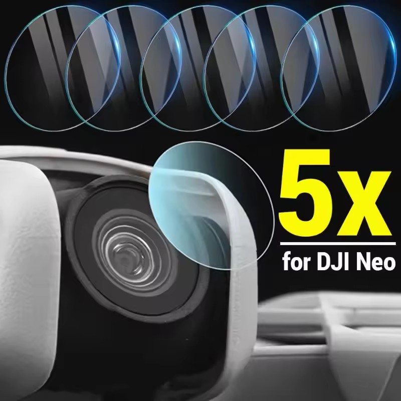 Drone Camera Filter - 10/5/1PCS กระจกนิรภัยป้องกันเลนส์กล้องสําหรับ DJI Neo Drone Gimbal