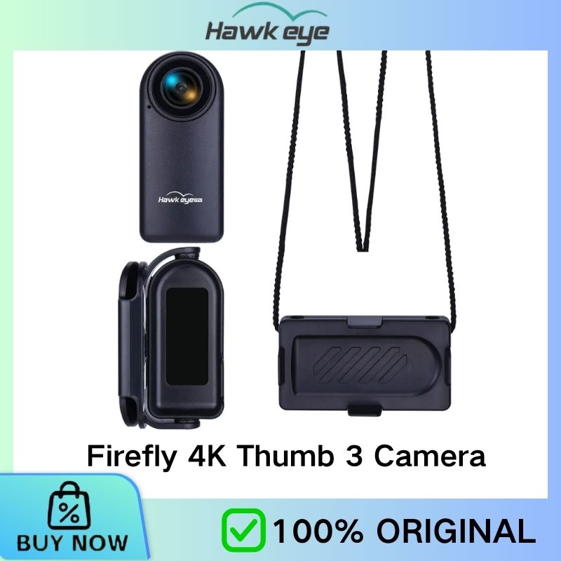 Drone Camera Vlog - กล้องแอคชั่น Hawkeye Firefly Thumb3 4K Mini