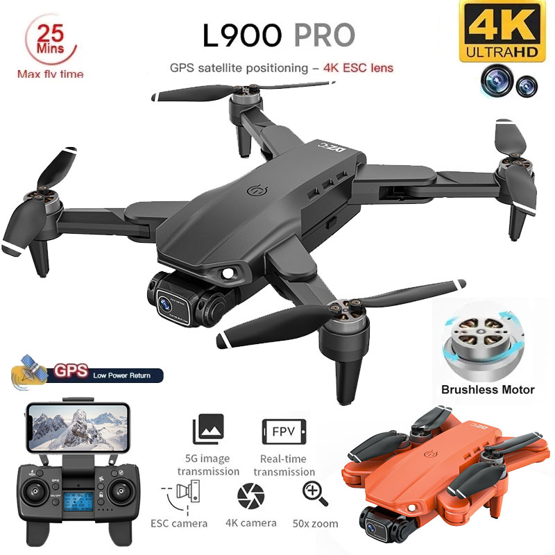 Drone Camera Night Vision - โดรน4K L900โปร GPS โดรน4K กล้อง HD