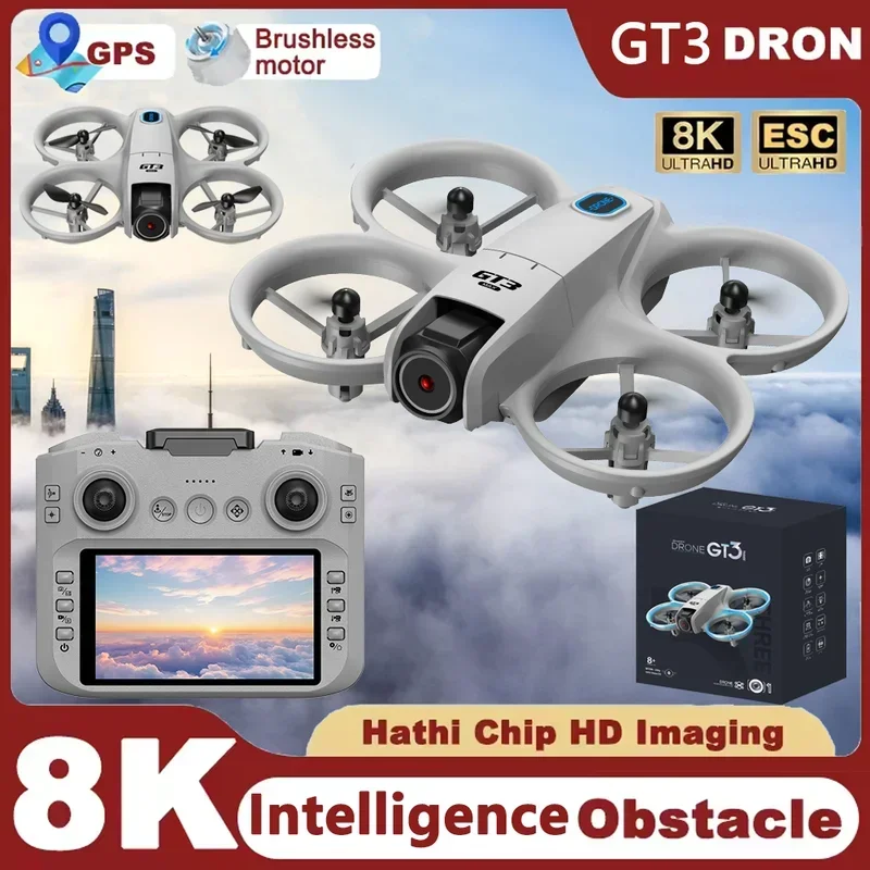 Drone Camera Mount - โดรน GT3 Mini รุ่นใหม่ พร้อมกล้อง 8K