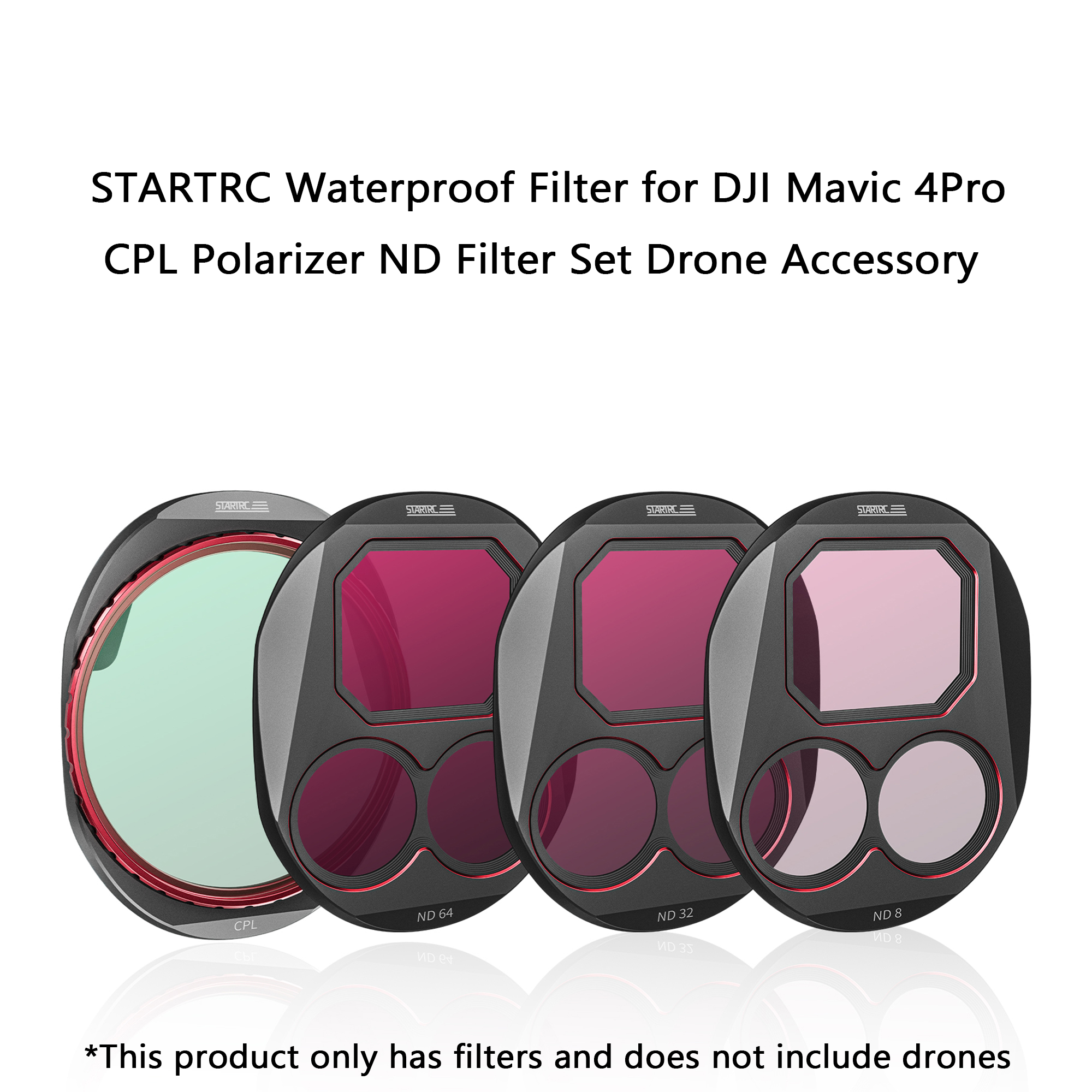 Drone Camera Filter - ชุดฟิลเตอร์ STARTRC CPL/ND8/32/64 ใช้ได้กับ DJI Mavic