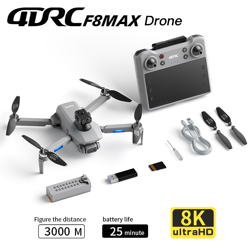 Drone Camera Mount - โดรน F8 MAX GPS ระดับมืออาชีพ กล้อง