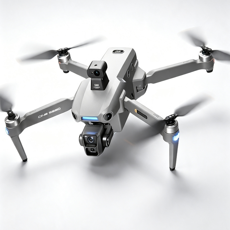 Drone Camera With Gimbal - ONE SEED โดรนถ่ายภาพทางอากาศระดับมืออาชีพ กล้องคู่ความละเอียดสูง ระบบกันสั่น 3