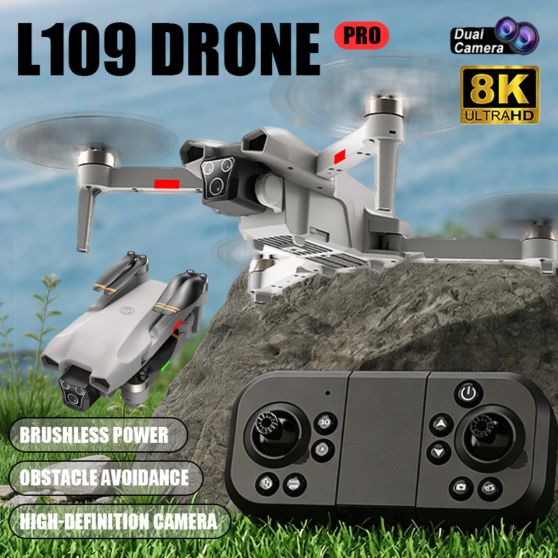 Drone Camera Wide Angle - โดรนรุ่นใหม่ L017 Pro Brushless 3D Roll