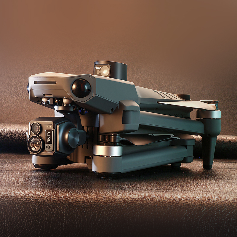 โดรนควอดคอปเตอร์ 8K 3 แกนกันสั - Drone Camera Night Vision บทวิจารณ์และราคา