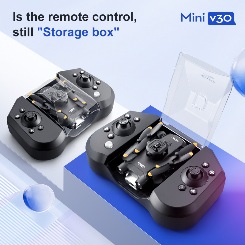 Mini V30 WiFi FPV Drone 4K HD  - Drone Camera Night Vision บทวิจารณ์และราคา