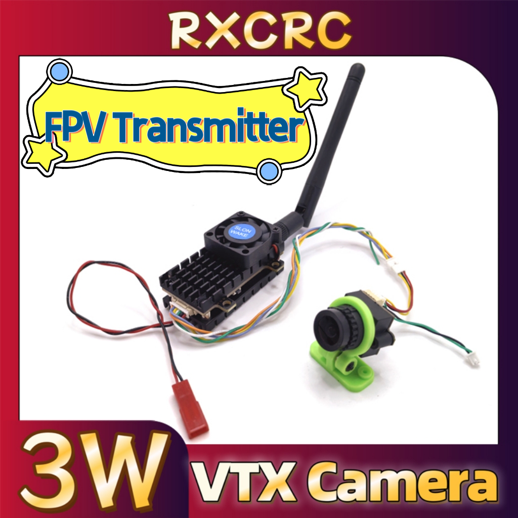 RXCRC 5.8G 3W เครื่องส่งสัญญาณ - Drone Camera Lens บทวิจารณ์และราคา