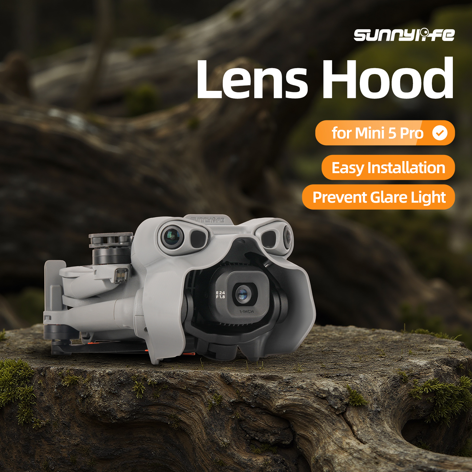เลนส์กล้องฮูดสำหรับ DJI MINI 5 - Drone Camera Filter บทวิจารณ์และราคา