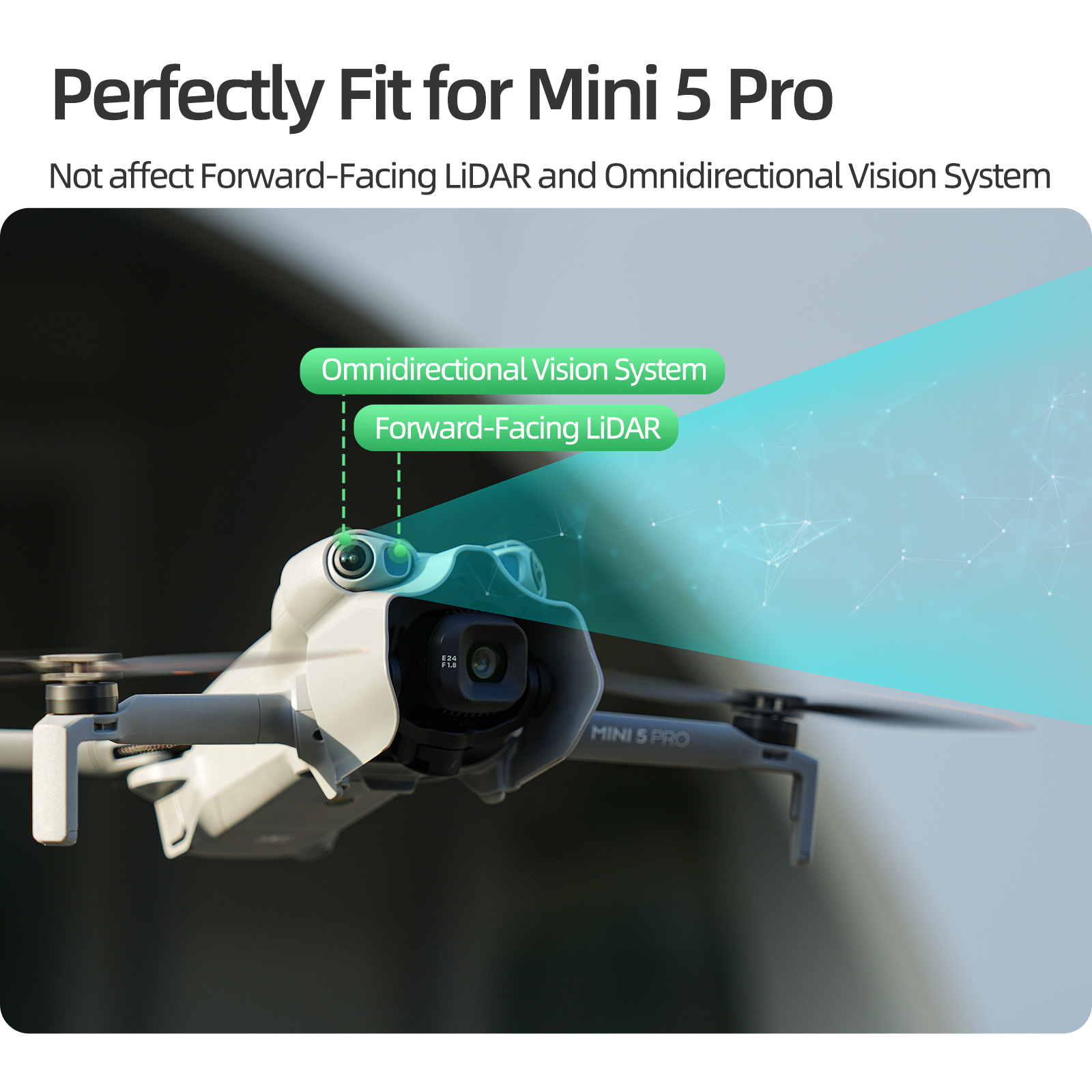 เลนส์กล้องฮูดสำหรับ DJI MINI 5 - Drone Camera Filter บทวิจารณ์และราคา