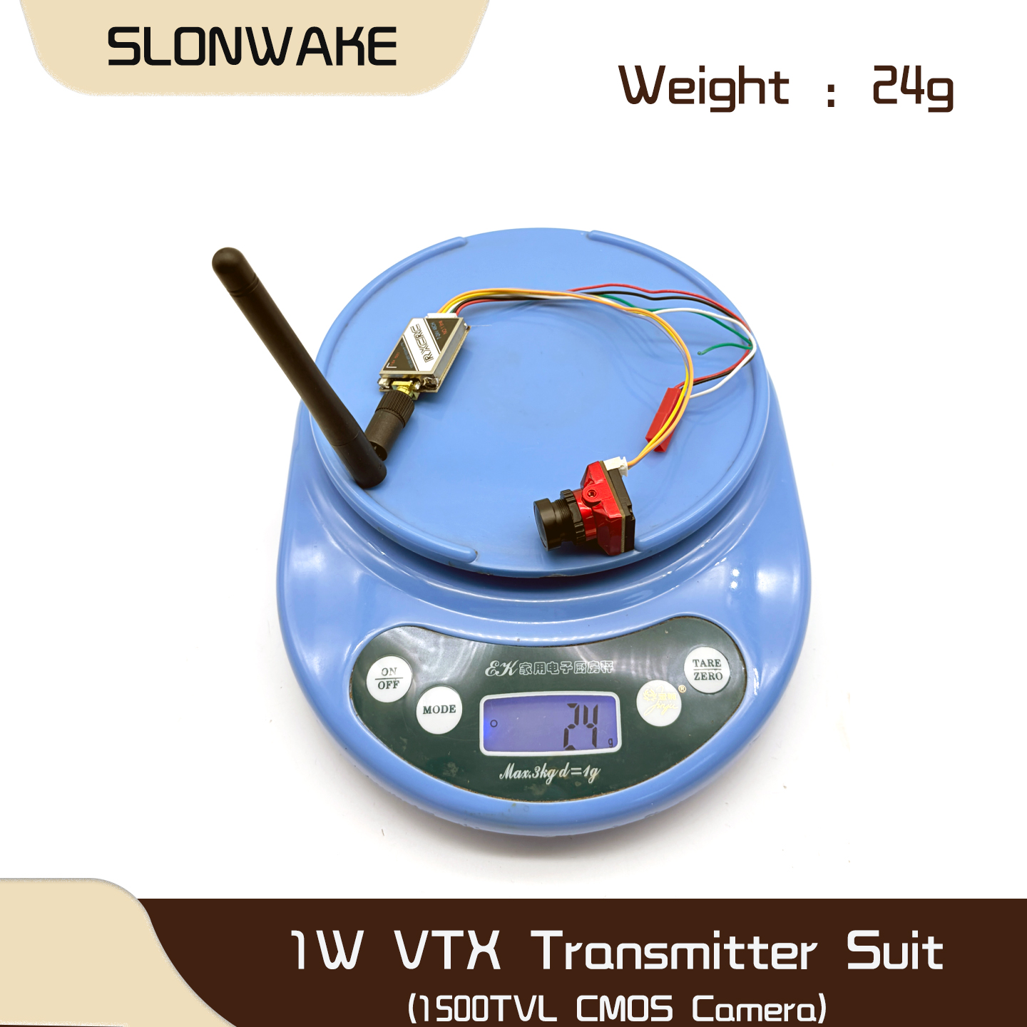 SLONWAKE 5.8G 48CH 1W VTX 100/ - Drone Camera Lens บทวิจารณ์และราคา