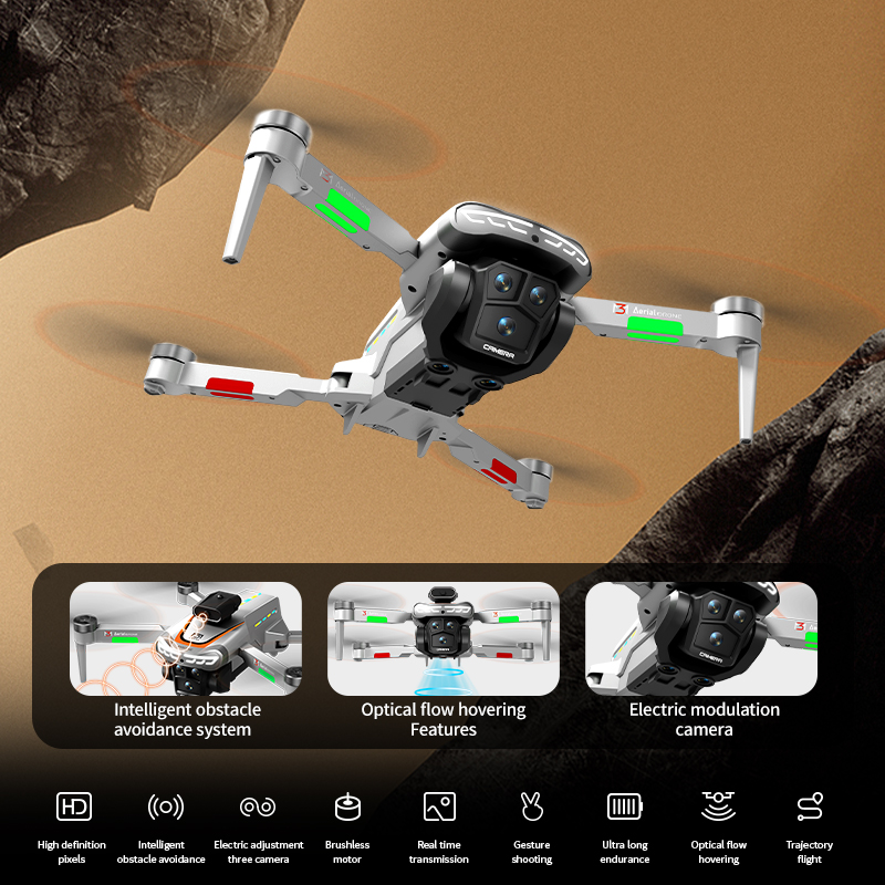 M3 Professional Drone 4K HDถ่า - Drone Camera 4K บทวิจารณ์และราคา