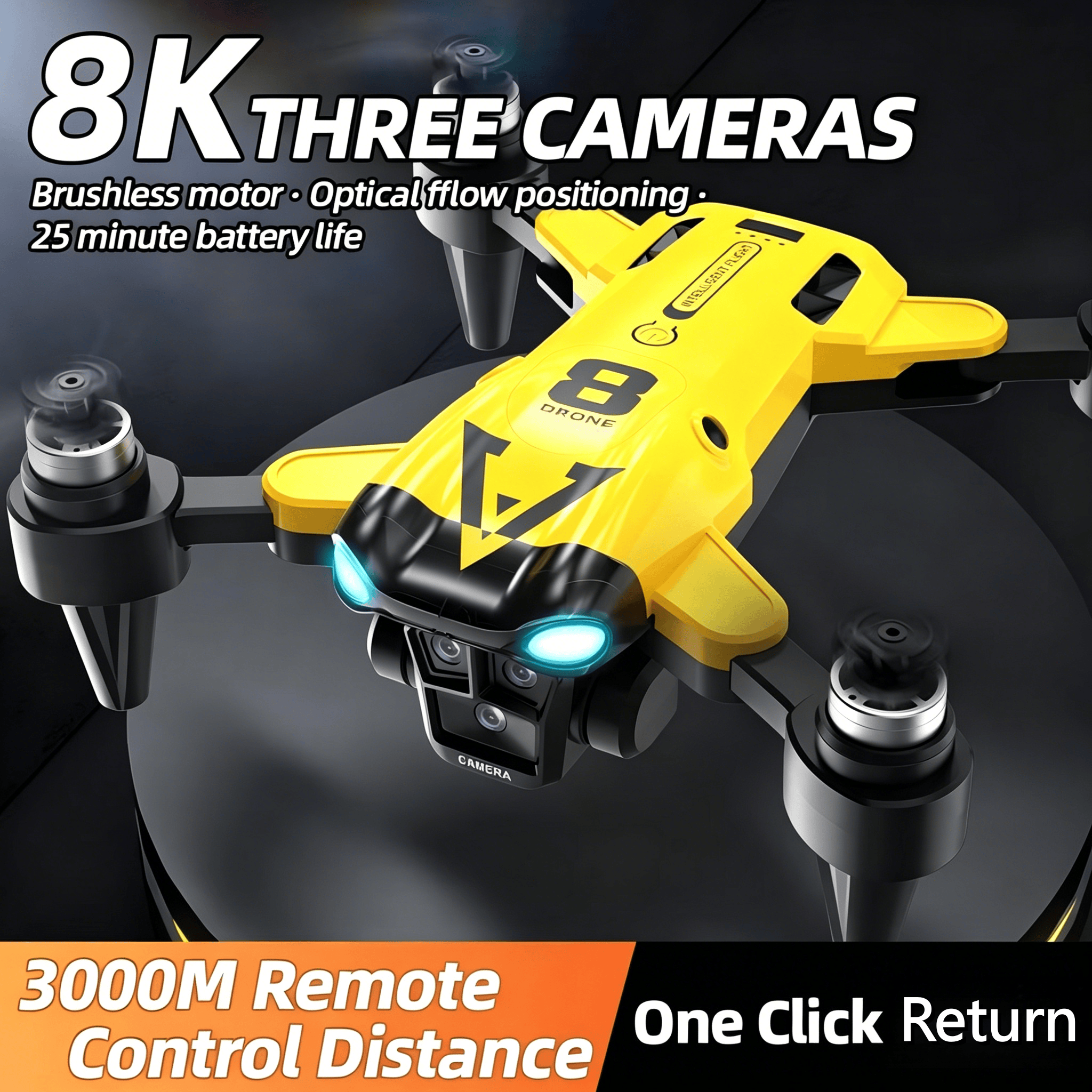 โดรนรุ่นใหม่พร้อมกล้องสามตัว,  - Drone Camera Mount บทวิจารณ์และราคา