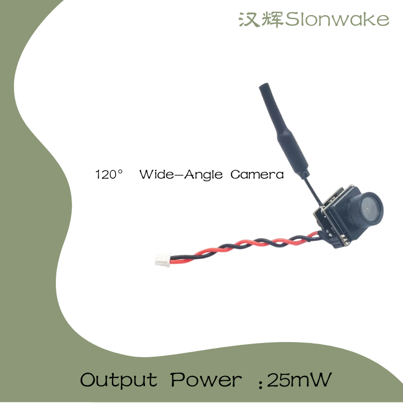 Slonwake 5.8G 48CH 25mW FPV VT - Drone Camera Wide Angle บทวิจารณ์และราคา