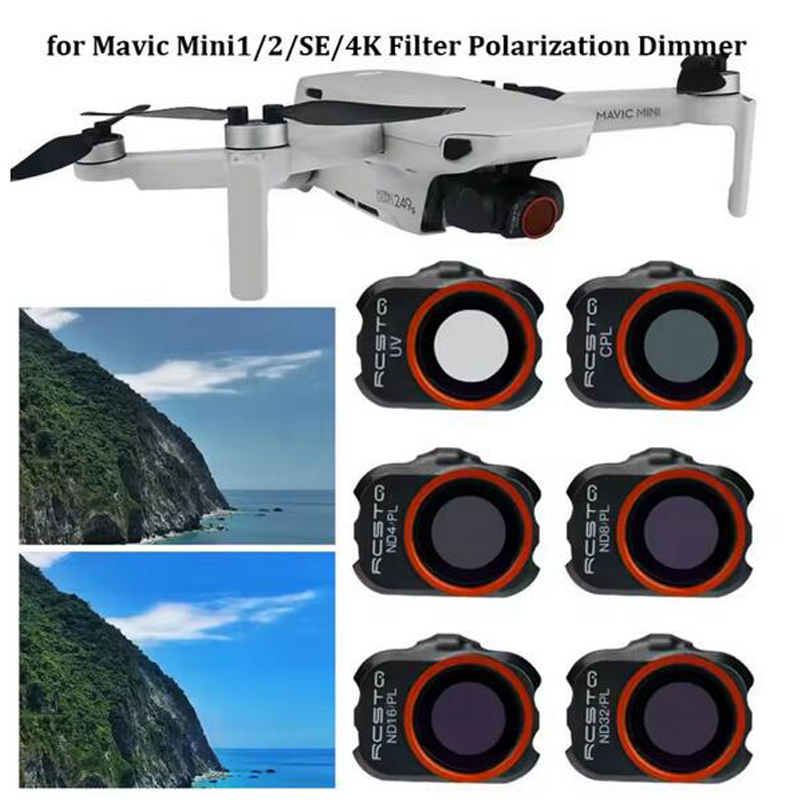 ชุดฟิลเตอร์เลนส์กล้องโดรนสำหรั - Drone Camera Filter บทวิจารณ์และราคา