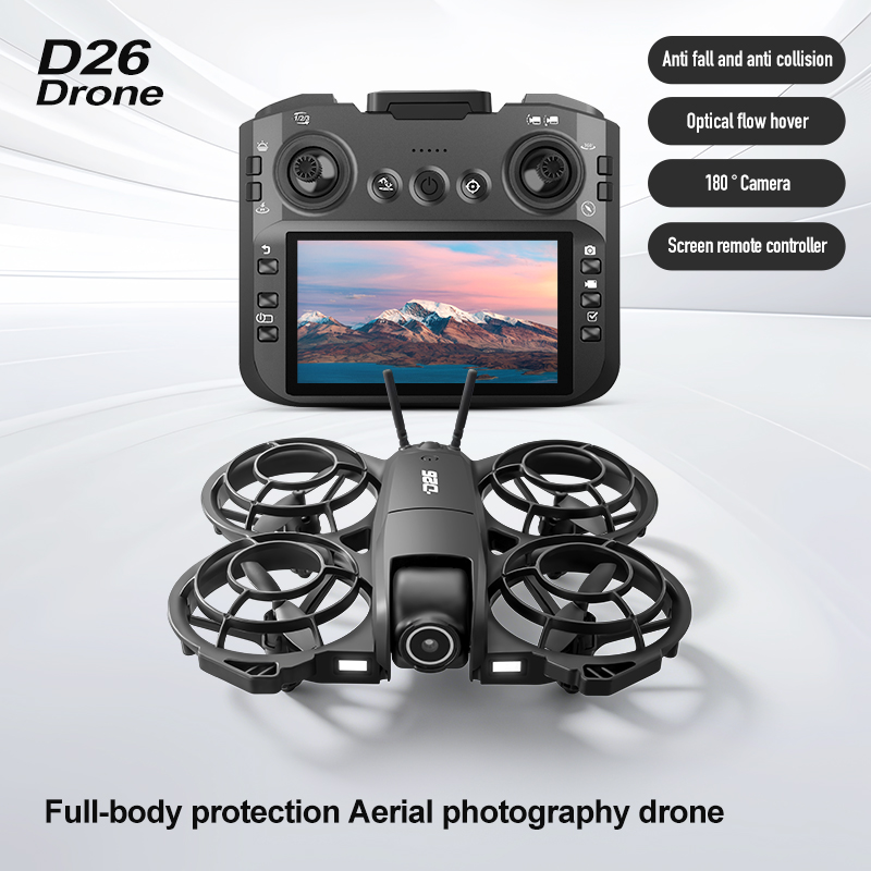 โดรน D26 4K ถ่ายภาพทางอากาศ HD - Drone Camera Night Vision บทวิจารณ์และราคา