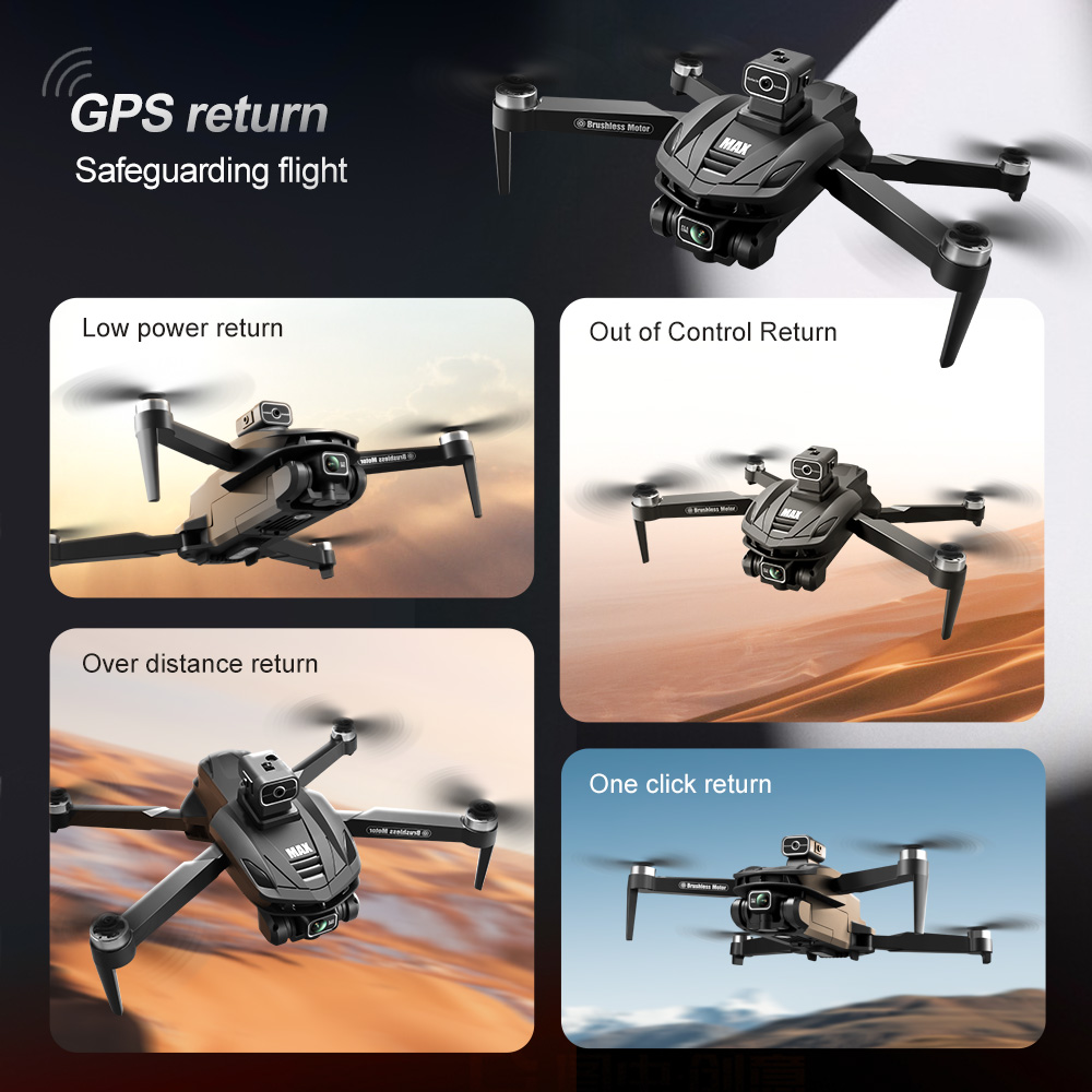 V168 PRO Max GPS Drone 8K Prof - Drone Camera Night Vision บทวิจารณ์และราคา
