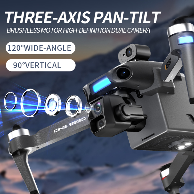 โดรนกล้องคู่ 8K รุ่นใหม่ ปี 20 - Drone Camera Night Vision บทวิจารณ์และราคา