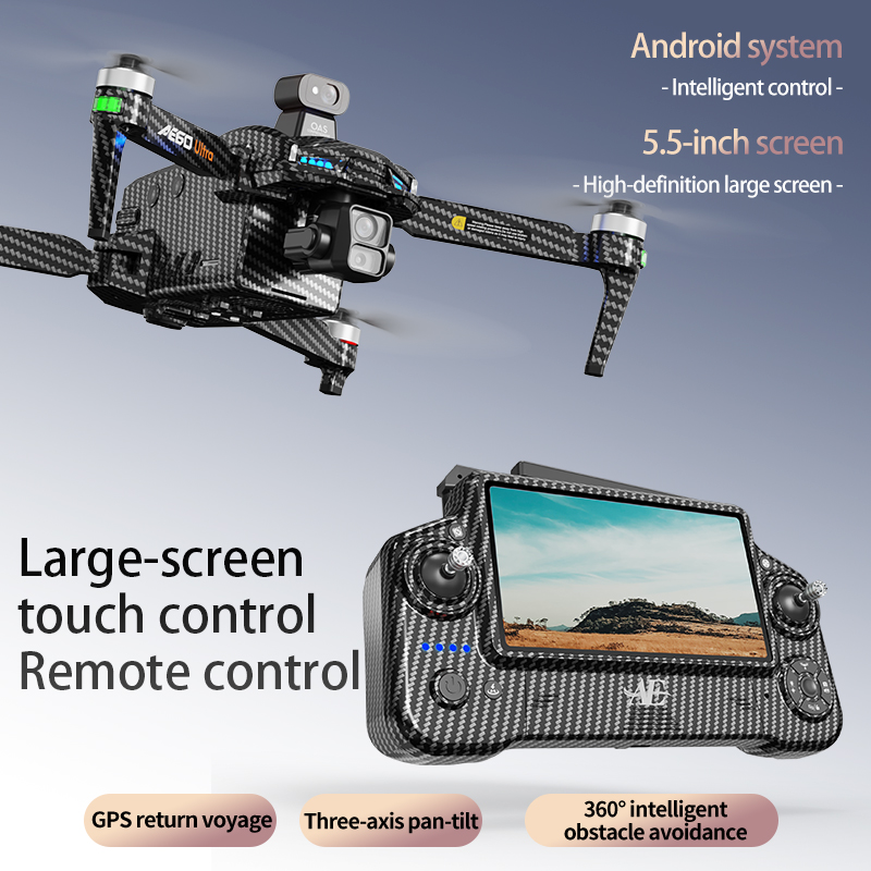 โดรน AE60 GPS ระดับมืออาชีพ กล - Drone Camera 4K บทวิจารณ์และราคา
