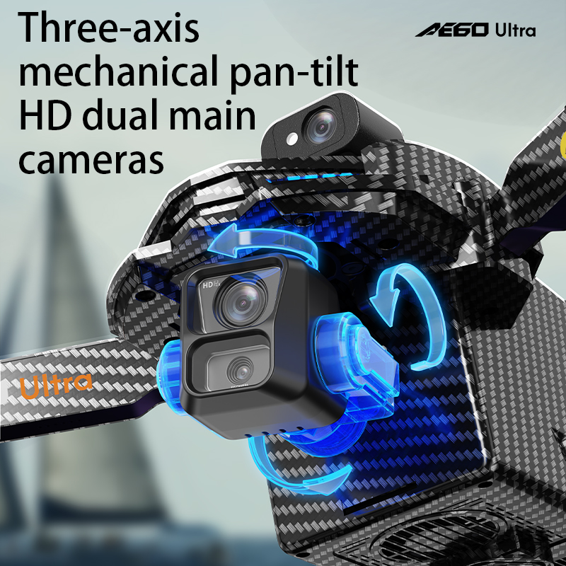 โดรน AE60 GPS ระดับมืออาชีพ กล - Drone Camera 4K บทวิจารณ์และราคา