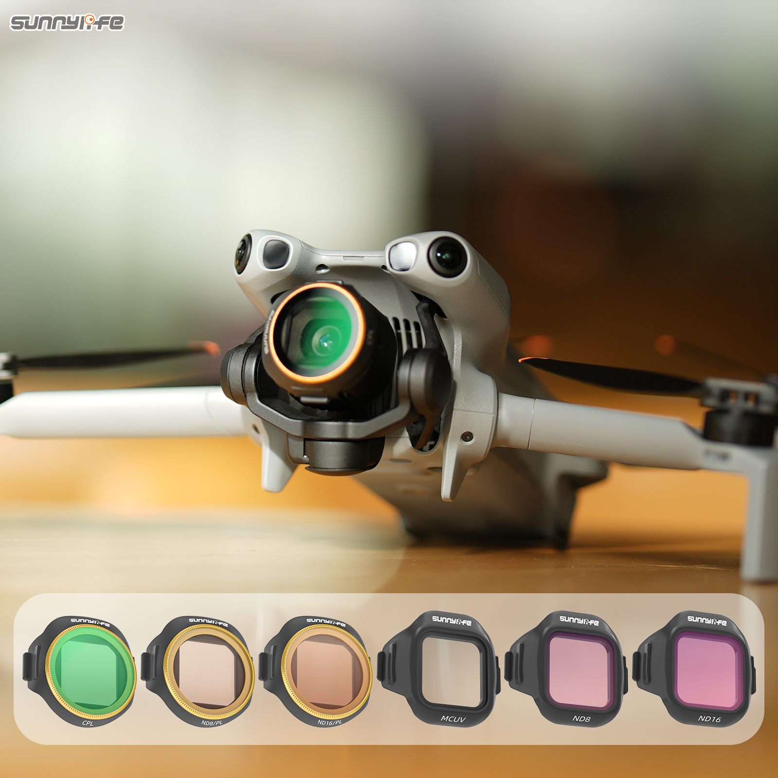 ฟิลเตอร์โดรนสำหรับ DJI Mini 5  - Drone Camera Filter บทวิจารณ์และราคา