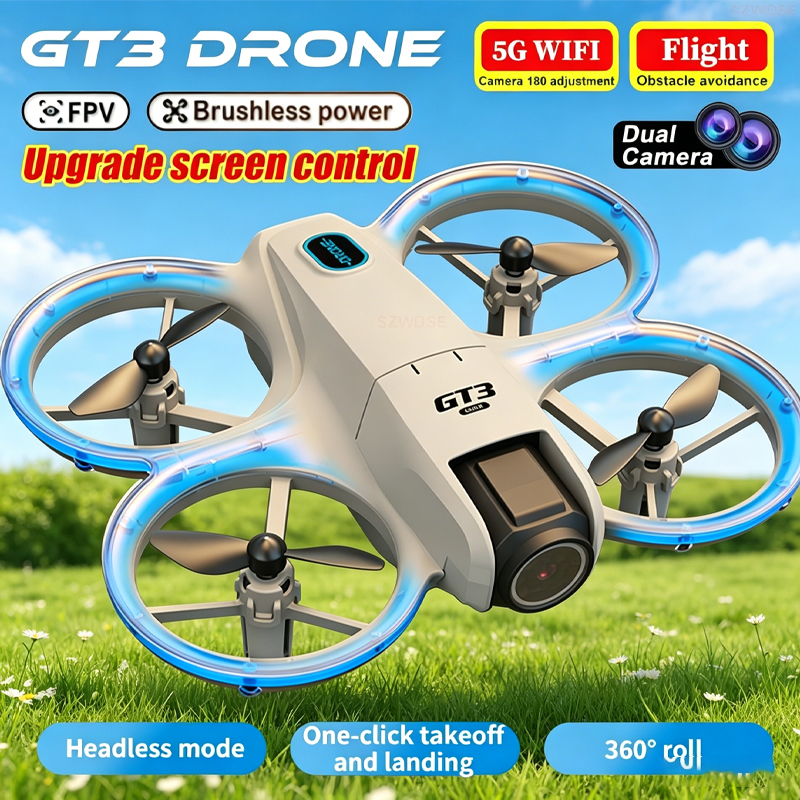 โดรนรุ่นใหม่ GT3 MAX จอใหญ่ คว - Drone Camera Night Vision บทวิจารณ์และราคา