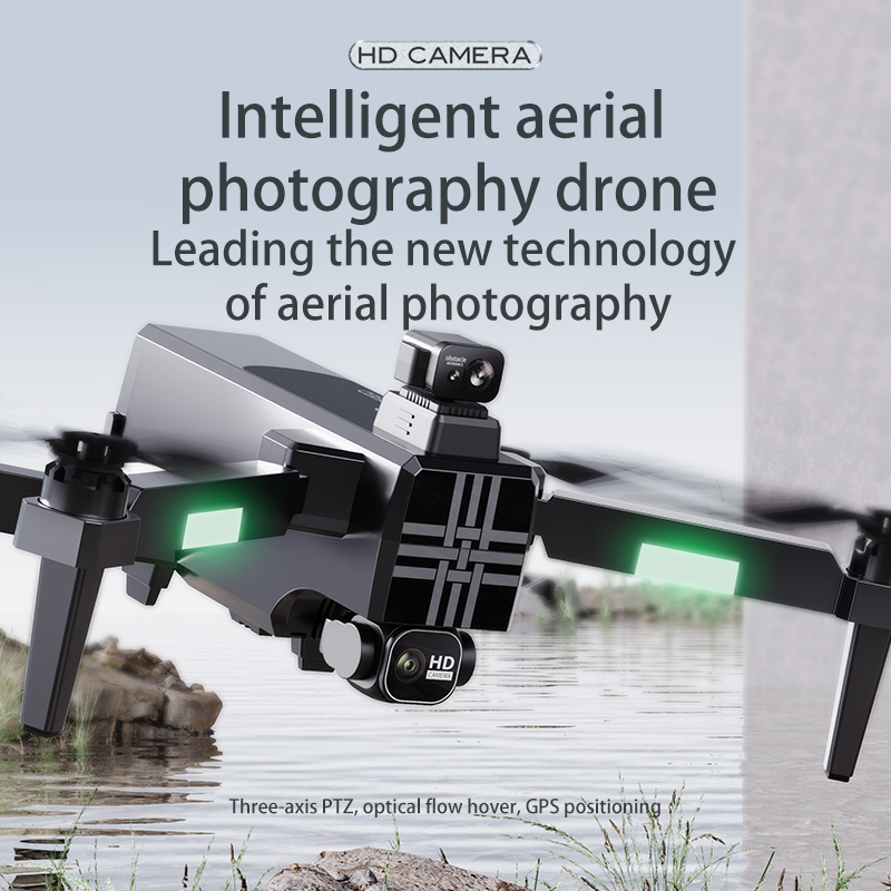 โดรน A380 4K HD สามแกนกันสั่นแ - Drone Camera Night Vision บทวิจารณ์และราคา