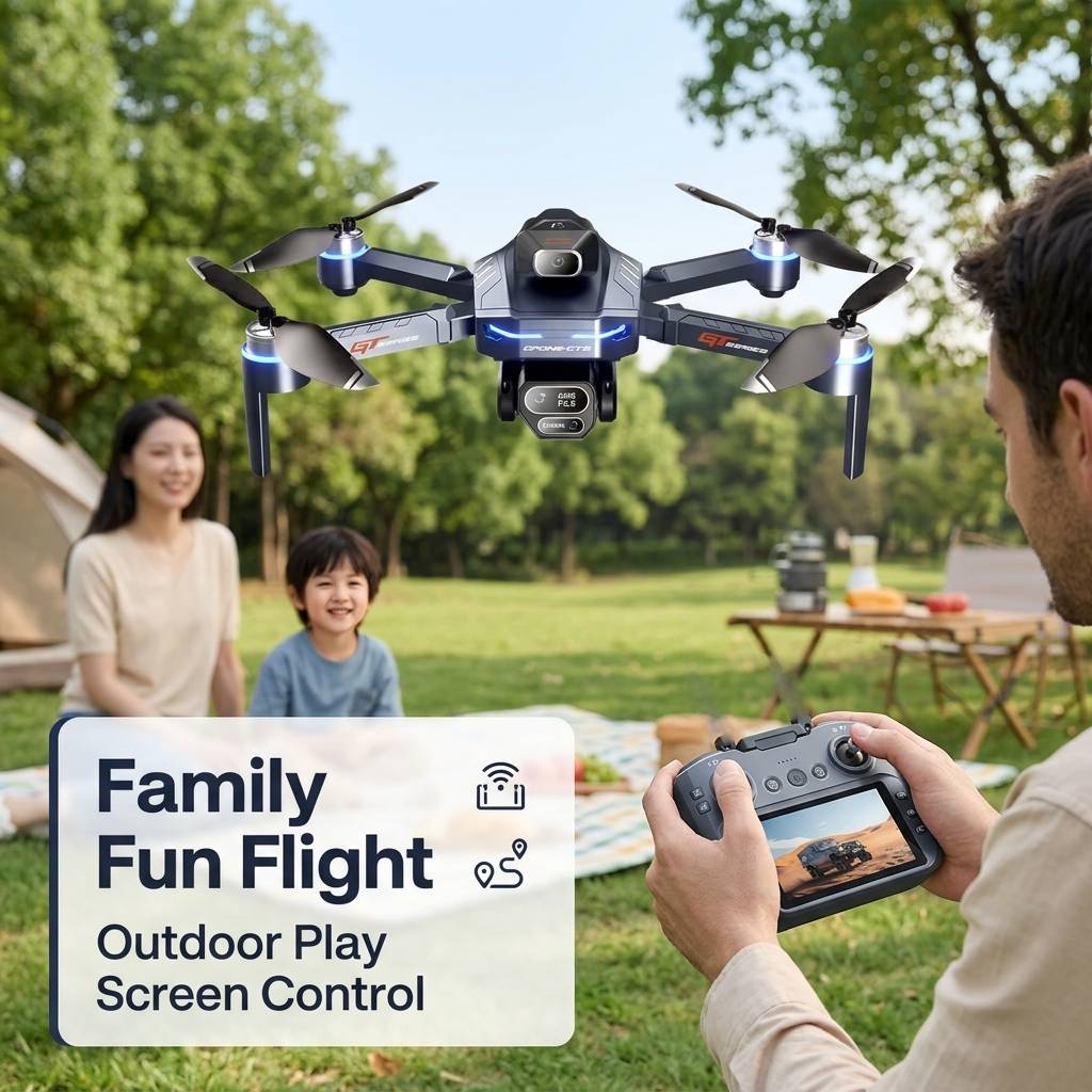 โดรนรุ่นใหม่มาแรง ได้รับการรับ - Drone Camera 4K บทวิจารณ์และราคา