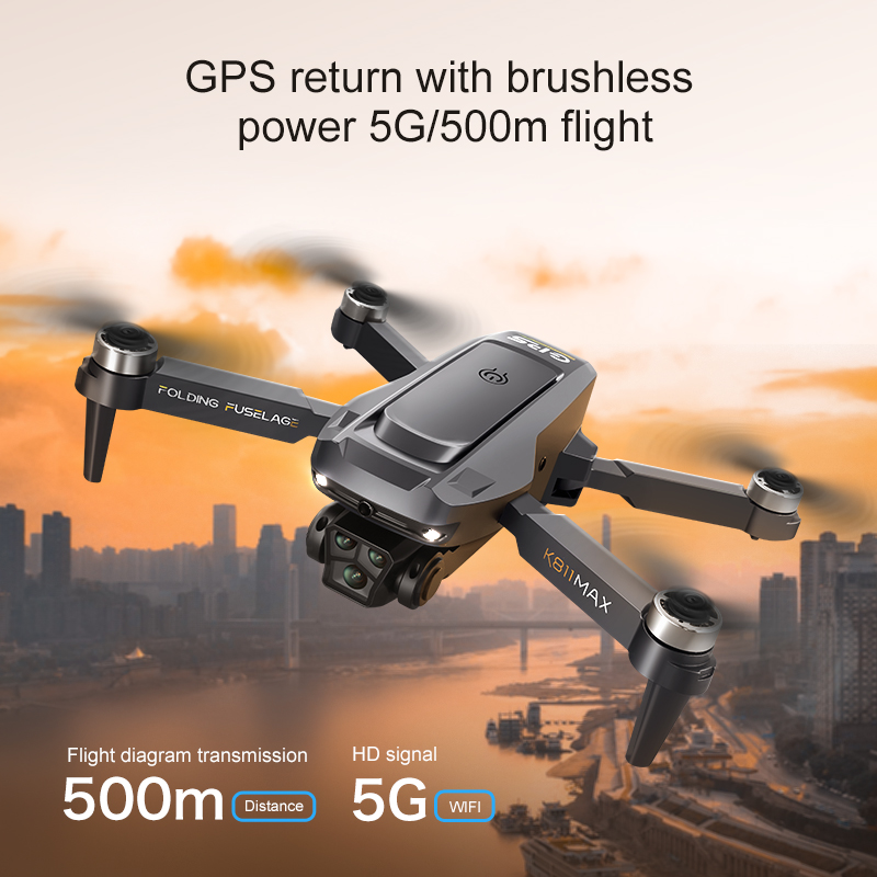K811MAX โดรนโดรน: ไร้แปรงถ่าน, - Drone Camera Night Vision บทวิจารณ์และราคา