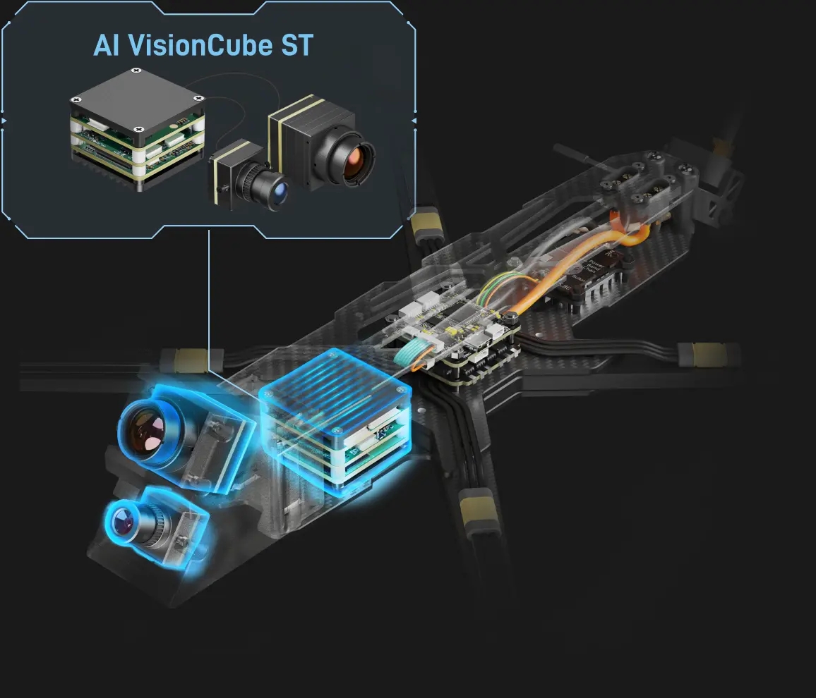โมดูลกล้อง FPV AI ชุด AI Visio - Drone Camera Thermal บทวิจารณ์และราคา