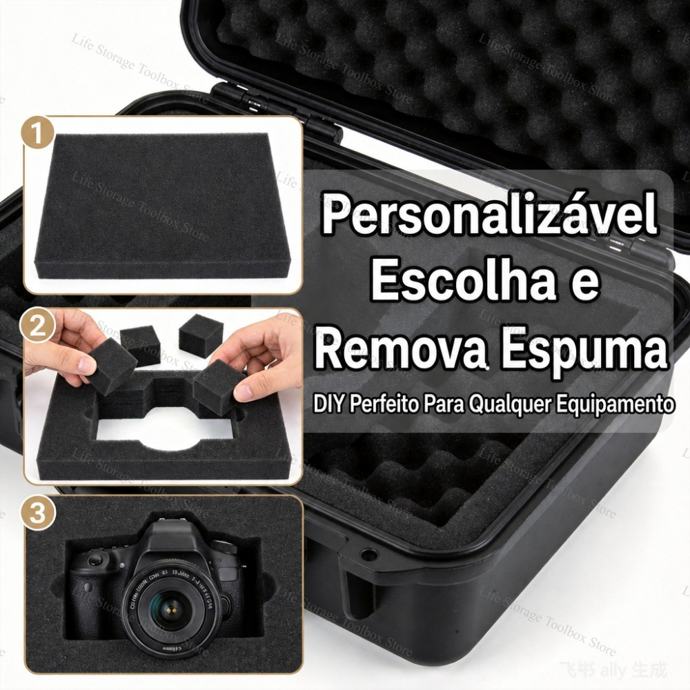 กล่องกันกระแทกแบบแข็งขนาด 250  - Drone Camera Waterproof บทวิจารณ์และราคา
