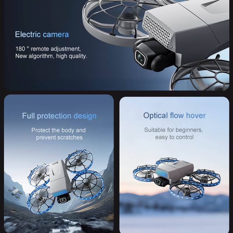 โดรน G63 RC รุ่นใหม่ กล้อง 8K  - Drone Camera Vlog บทวิจารณ์และราคา