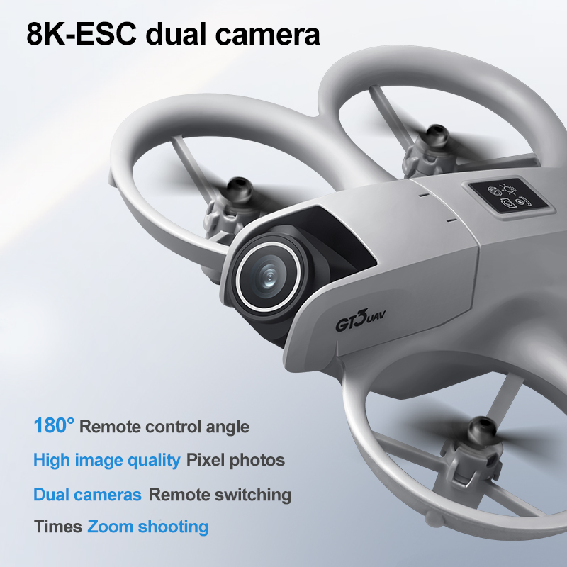 โดรนรุ่นใหม่ GT3 พร้อมหน้าจอ ก - Drone Camera Hd บทวิจารณ์และราคา