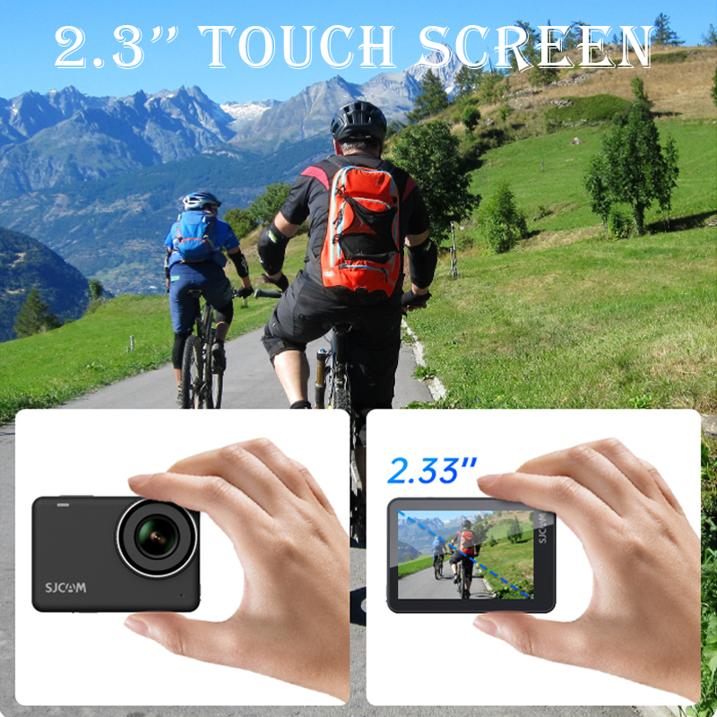 SJCAM SJ10X กล้องถ่ายภาพกันน้ํ - Drone Camera Action บทวิจารณ์และราคา