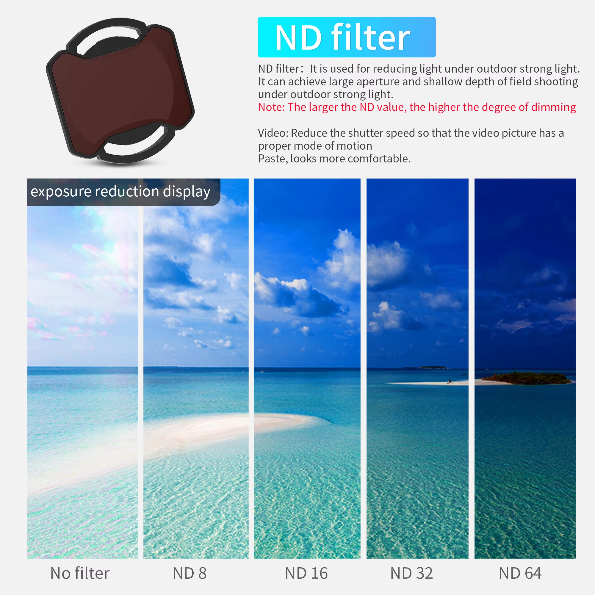 RCSTQ ND สําหรับ DJI Avata 2 เ - Drone Camera Filter บทวิจารณ์และราคา