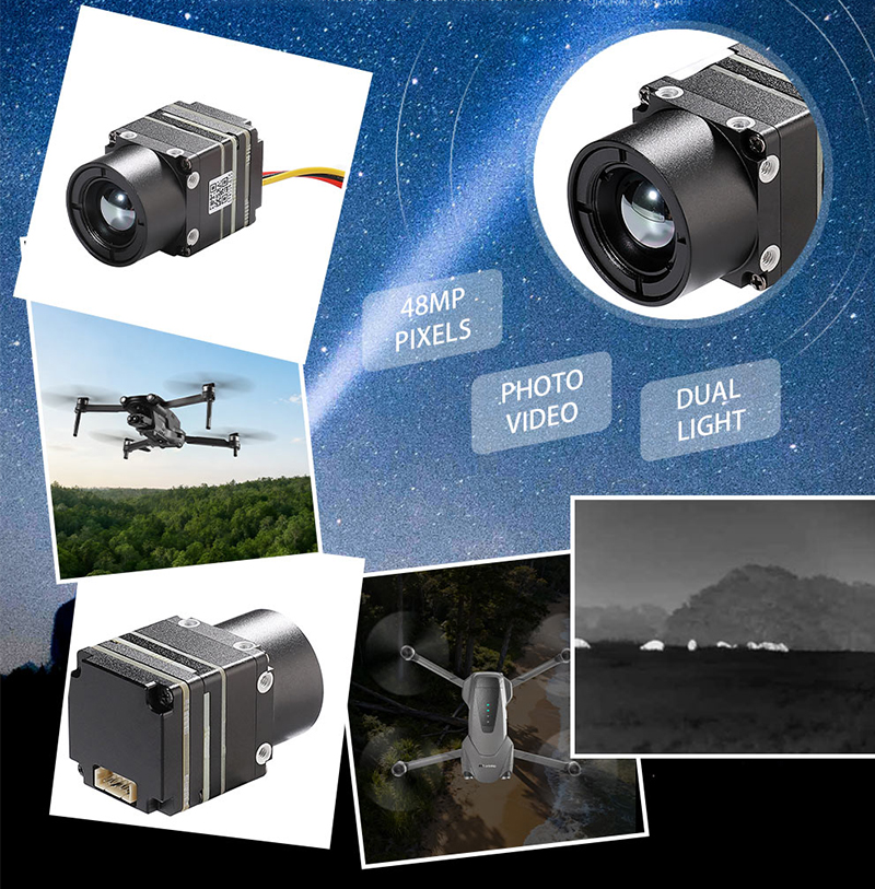 โมดูลกล้องถ่ายภาพความร้อน FPV  - Drone Camera Thermal บทวิจารณ์และราคา