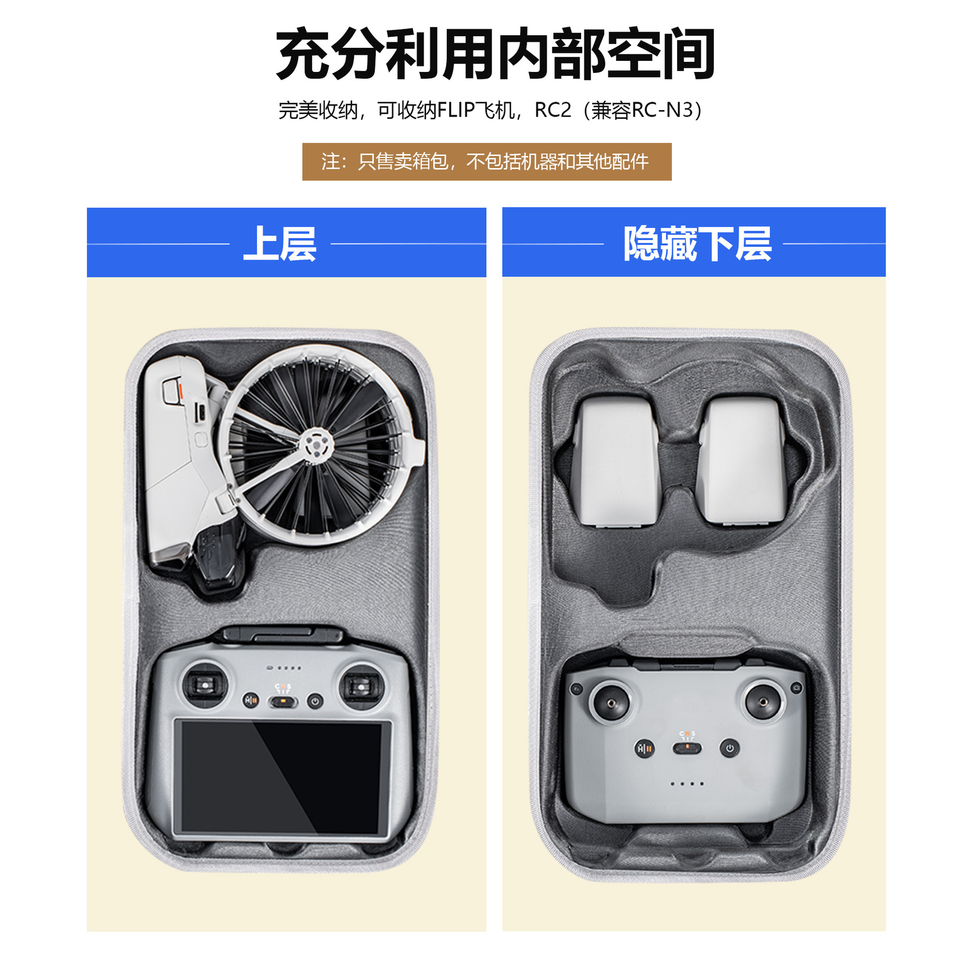 สำหรับ DJI FLIP กระเป๋าเก็บอุป - Drone Camera Waterproof บทวิจารณ์และราคา